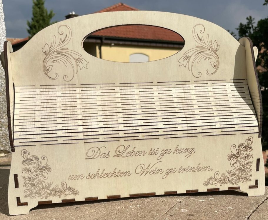 Weinflaschengeschenkbox